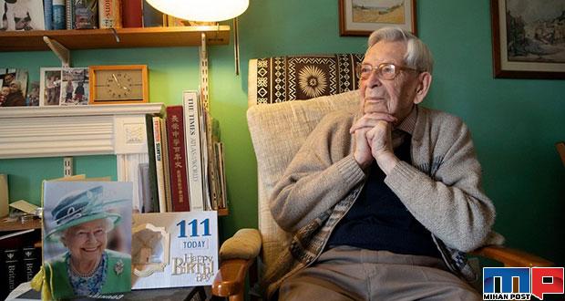 درگذشت پیرترین مرد جهان با 113 سال سن در انگلستان 5 درگذشت پیرترین مرد جهان