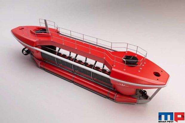 نگاهی به زیردریایی توریستی کمپانی تریتون با نام دیپ ویو 3 زیردریایی توریستی