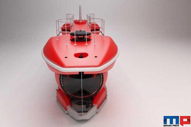 نگاهی به زیردریایی توریستی کمپانی تریتون با نام دیپ ویو 4 زیردریایی توریستی