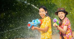 عکس های فستیوال آب تایلند