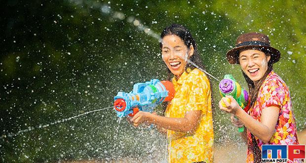 عکس های فستیوال آب تایلند یا همان جشن سونگکران را تماشا کنید 1 عکس های فستیوال آب تایلند