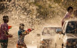 عکس های فستیوال آب تایلند
