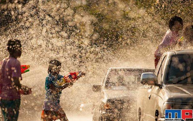عکس های فستیوال آب تایلند