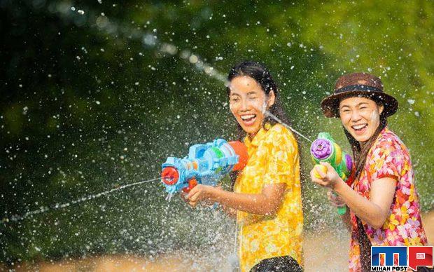 عکس های فستیوال آب تایلند