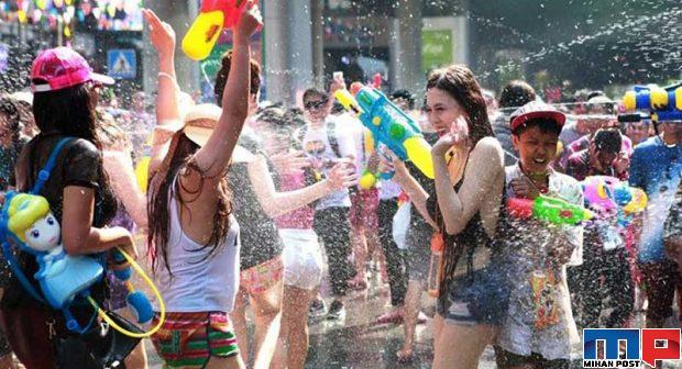 عکس های فستیوال آب تایلند