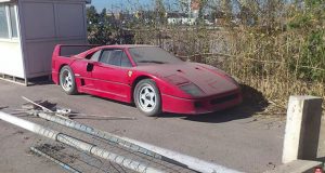 ماشین فراری F40 پسر صدام حسین