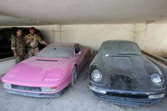 ماشین فراری F40 پسر صدام حسین