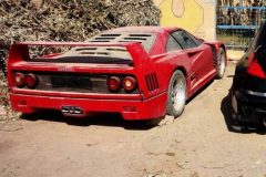 ماشین فراری F40 پسر صدام حسین