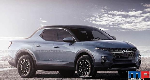 نگاهی دقیق به خودوری هیوندای سانتاکروز Hyundai Santa Cruz 11 هیوندای سانتاکروز Hyundai Santa Cruz