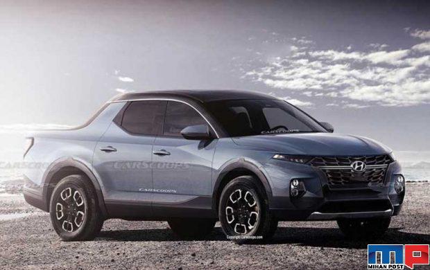 نگاهی دقیق به خودوری هیوندای سانتاکروز Hyundai Santa Cruz 3 هیوندای سانتاکروز Hyundai Santa Cruz