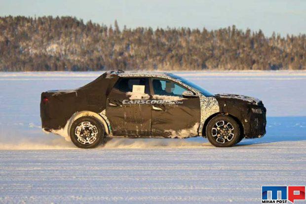 نگاهی دقیق به خودوری هیوندای سانتاکروز Hyundai Santa Cruz 5 هیوندای سانتاکروز Hyundai Santa Cruz