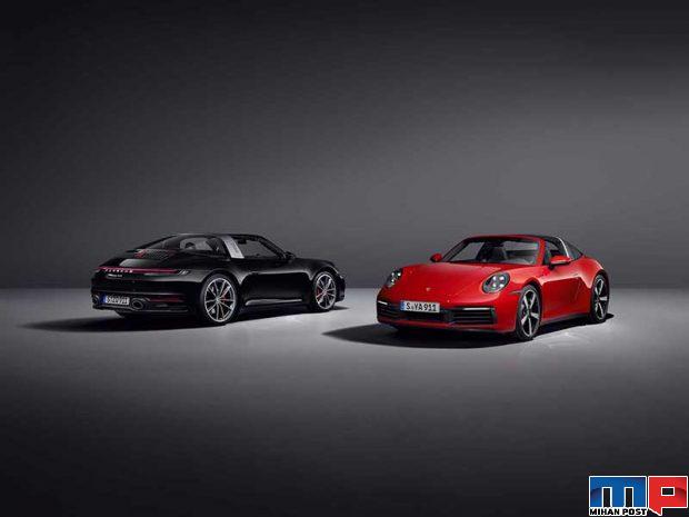 پورشه 911 تارگا 2021 به زودی بصورت رسمی معرفی می شود + عکس 3 پورشه 911 تارگا 2021 4