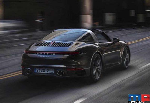پورشه 911 تارگا 2021 به زودی بصورت رسمی معرفی می شود + عکس 12 پورشه 911 تارگا 2021