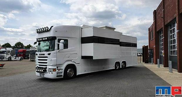 کاروان لوکس اسکانیا ، خانه ای متحرک با امکانات کامل + عکس 5 کاروان لوکس اسکانیا