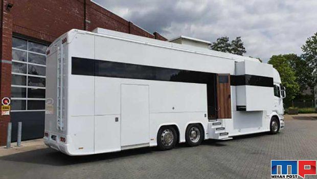 کاروان لوکس اسکانیا ، خانه ای متحرک با امکانات کامل + عکس 4 کاروان لوکس اسکانیا