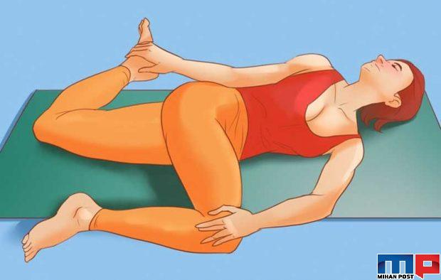 کاهش استرس با یوگا