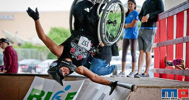 آرون فوثرینگام Aaron Fotheringham و حرکات آکروباتیک با ویلچر 8 آرون فوثرینگام Aaron Fotheringham