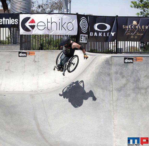 آرون فوثرینگام Aaron Fotheringham و حرکات آکروباتیک با ویلچر 6 آرون فوثرینگام Aaron Fotheringham