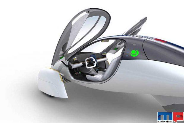 خودروی الکتریکی آپترا Aptera با ظاهری شگفت انگیز و پنل های خورشیدی 8 خودروی الکتریکی آپترا Aptera