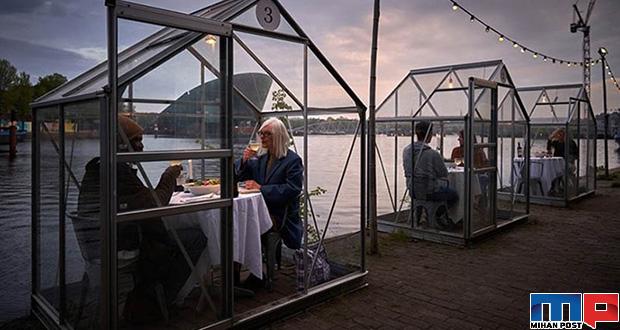 راهکار رستوران هلندی برای جلوگیری از انتشار ویروس کرونا 8 رستوران هلندی