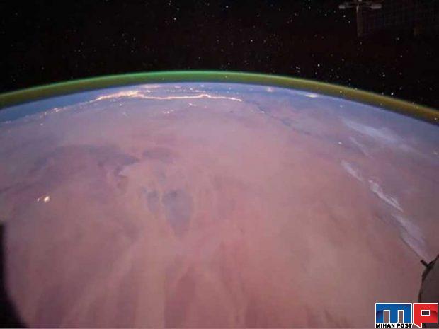 شفق قطبی در مریخ