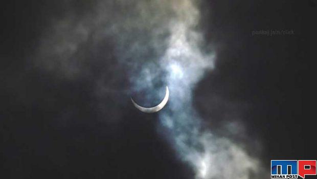 عکس های خورشید گرفتگی سال 99 را تماشا کنید 2 عکس های خورشید گرفتگی سال 99