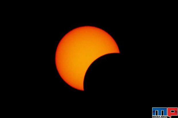 عکس های خورشید گرفتگی سال 99