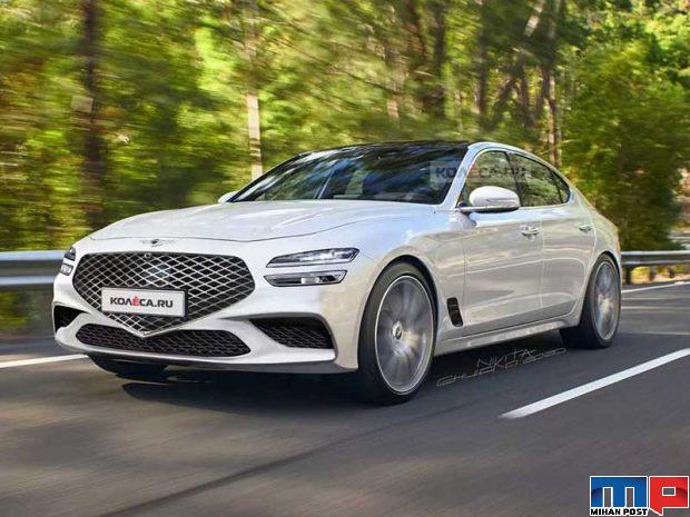 عکس های فیس‌ لیفت جنسیس G70