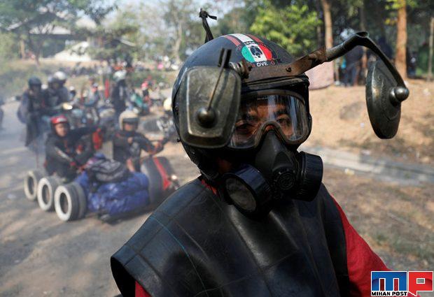 تصاویری دیدنی از فستیوال وسپا در اندونزی ، عاشقان موتورسیکت را تماشا کنید 13 فستیوال وسپا در اندونزی