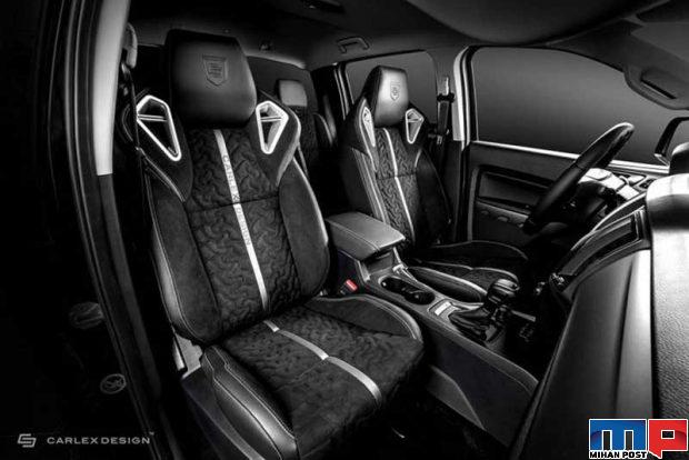 نگاهی دقیق به خودروی فورد رنجر کارلکس دیزاین Ranger Carlex Design 7 فورد رنجر کارلکس دیزاین