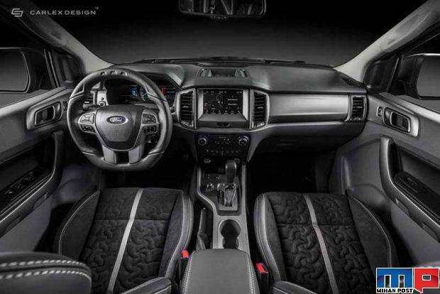 نگاهی دقیق به خودروی فورد رنجر کارلکس دیزاین Ranger Carlex Design 6 فورد رنجر کارلکس دیزاین