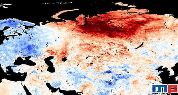 گرم ترین سال تاریخ در سیبری به علت بحران اقلیمی 5 گرم ترین سال تاریخ