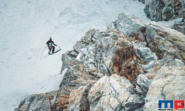 اسکی در خطرناکترین کوهستان جهان توسط آندرزج برگیل + عکس 5 اسکی در خطرناکترین کوهستان جهان