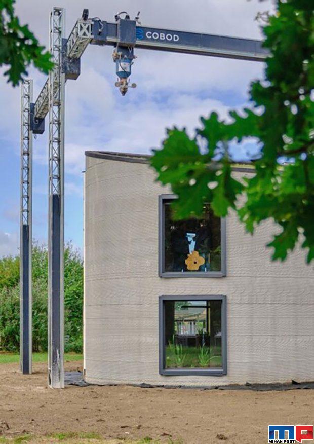 بزرگترین چاپگر سه بعدی اروپا از یک خانه پرینت گرفت + عکس 5 بزرگترین چاپگر سه بعدی