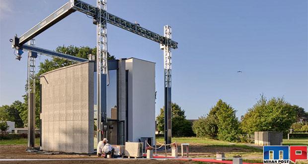 بزرگترین چاپگر سه بعدی اروپا از یک خانه پرینت گرفت + عکس 6 بزرگترین چاپگر سه بعدی