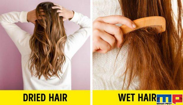 خوابیدن با موهای خیس چه ضررهای برای انسان دارد؟ 3 خوابیدن با موهای خیس