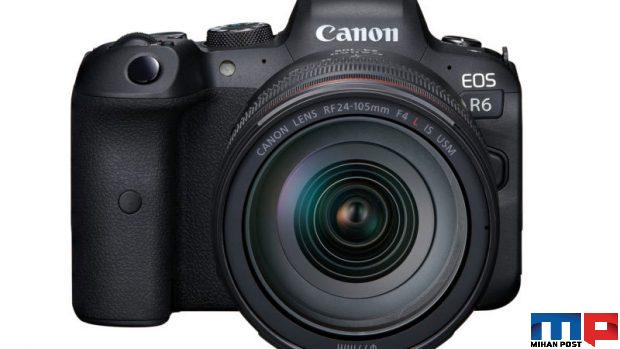 دوربین فول فریم کانن EOS R6 بصورت رسمی معرفی شد + عکس 2 دوربین فول فریم کانن EOS R6