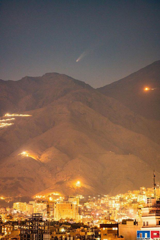 رصد دنباله‌ دار نئووایز