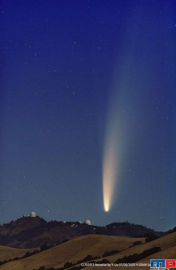 رصد دنباله‌ دار نئووایز