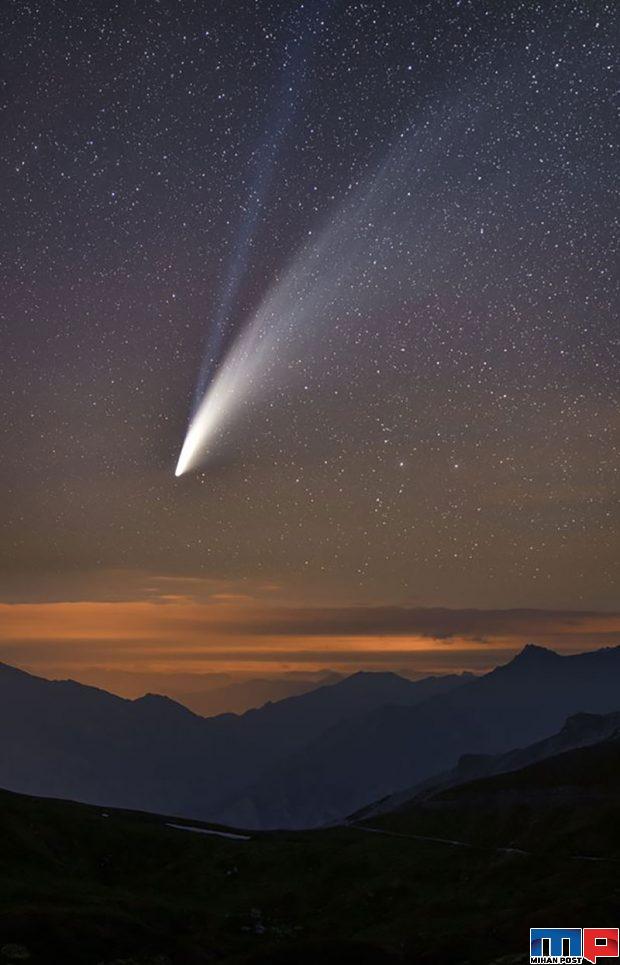 رصد دنباله‌ دار نئووایز