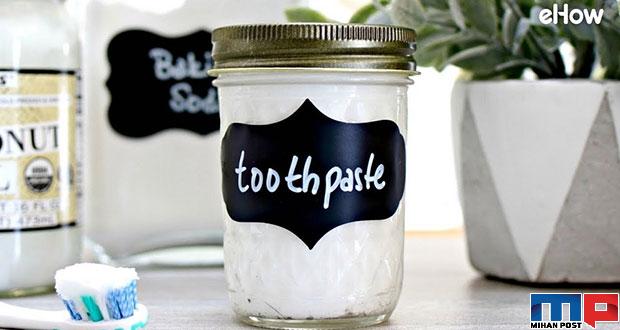 ساخت خمیر دندان خانگی با استفاده از مواد طبیعی 8 ساخت خمیر دندان خانگی