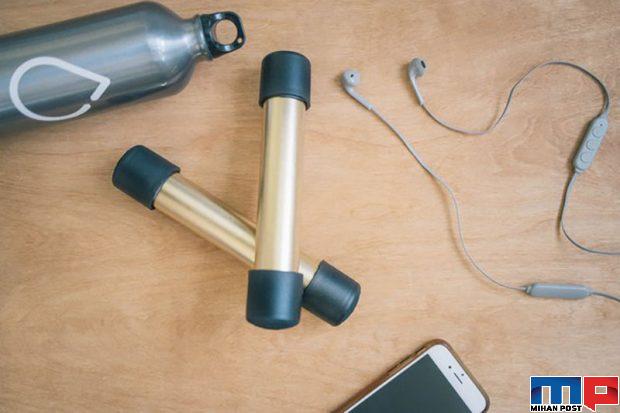 ساخت دمبل خانگی برای ورزش کردن با هزینه پایین در منزل 2 ساخت دمبل خانگی