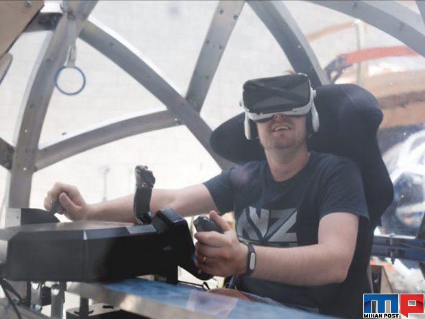 شبیه سازی پرواز با جنگنده در یک استارتاپ نیوزلندی + عکس 10 شبیه سازی پرواز با جنگنده 5