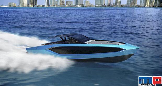 قایق لامبورگینی با قدرت ۴ هزار اسب بخار تولید خواهد شد 1 قایق لامبورگینی