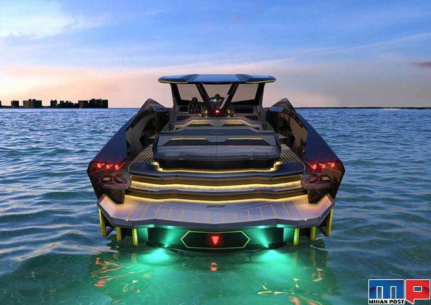 قایق لامبورگینی با قدرت ۴ هزار اسب بخار تولید خواهد شد 12 قایق لامبورگینی