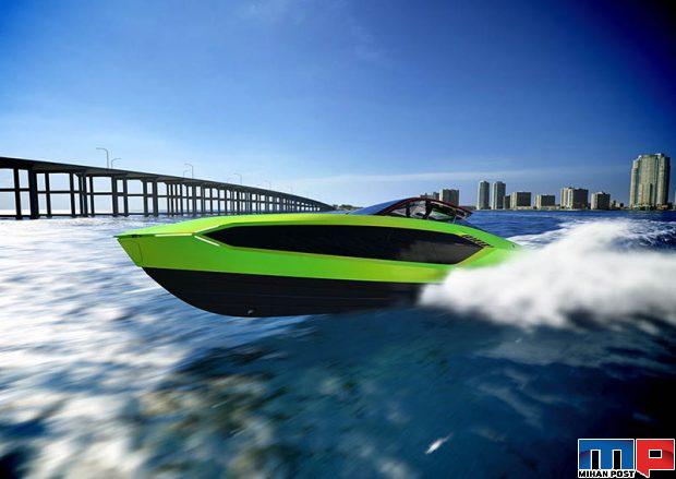 قایق لامبورگینی با قدرت ۴ هزار اسب بخار تولید خواهد شد 3 قایق لامبورگینی