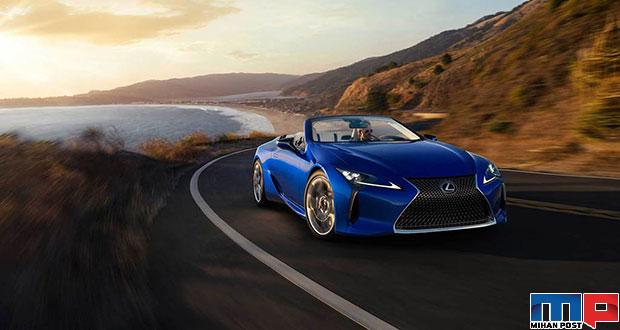 نگاهی دقیق به لکسوس LC 500 کانورتیبل 2021 + عکس 1 لکسوس LC 500 کانورتیبل 2021