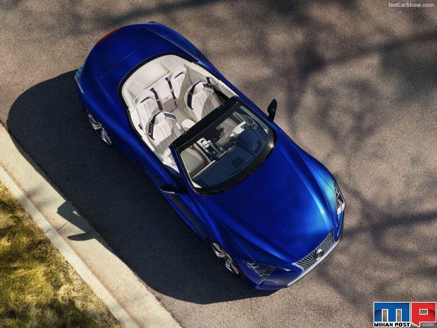 نگاهی دقیق به لکسوس LC 500 کانورتیبل 2021 + عکس 4 لکسوس LC 500 کانورتیبل 2021