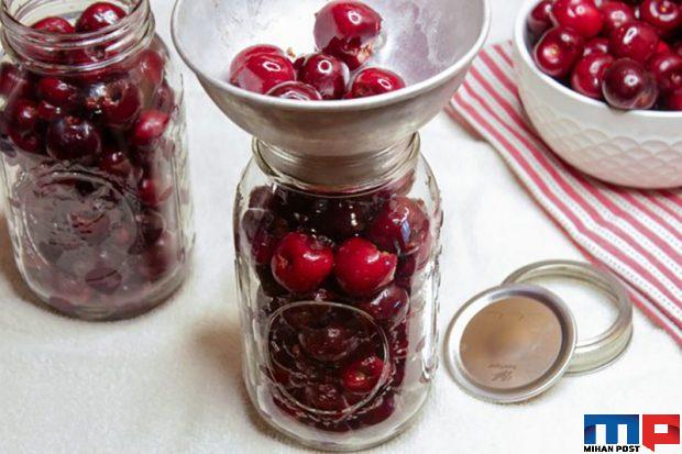 نگهداری از آلبالو و گیلاس به مدت بسیار طولانی 6 نگهداری از آلبالو