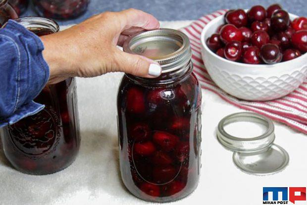 نگهداری از آلبالو و گیلاس به مدت بسیار طولانی 9 نگهداری از آلبالو